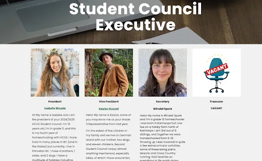 student council executives