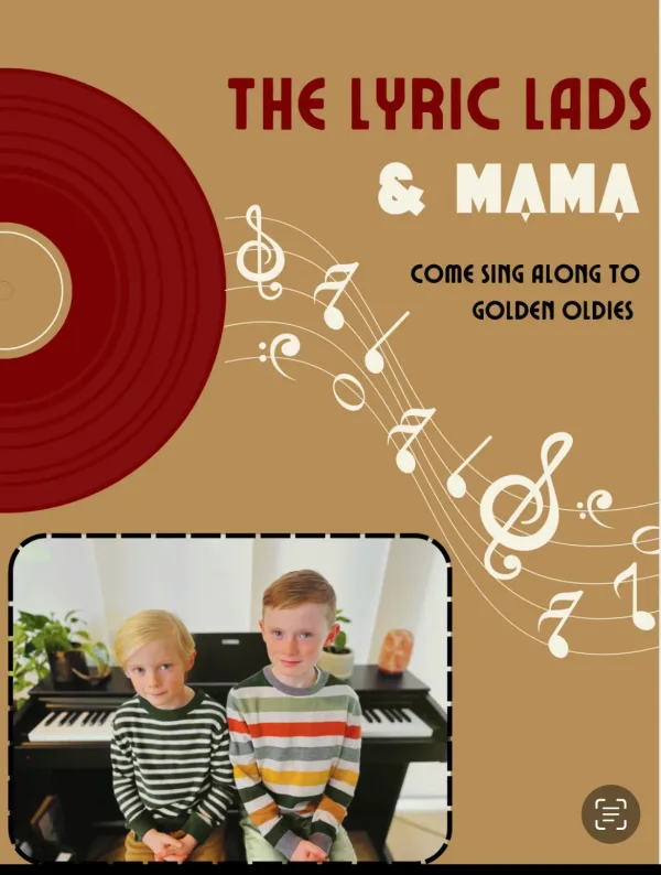 A poster for Lyric Lads